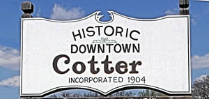Historic Downtown Cotter, Arkansas